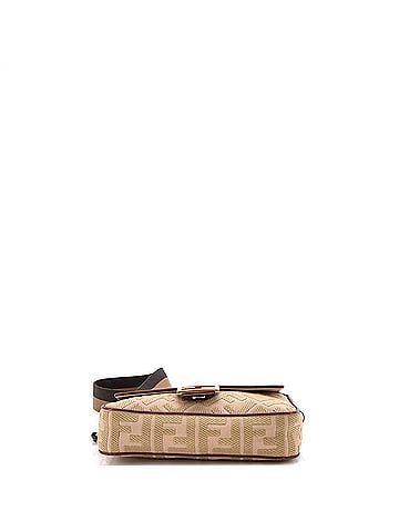 Fendi Baguette NM Bag Zucca Embroidered Canvas Medium (view 2)