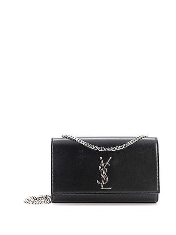 Saint Laurent Classic Monogram Crossbody Bag Grainy Leather Medium (view 1)