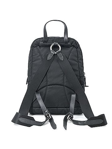 Prada PRADA Prada Backpack Rucksack Nylon Women's Black 1BZ107 (view 2)