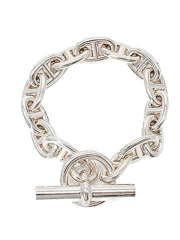 Hermès HERMES Chaine d'Ancre MM 14-link bracelet SV925 (view 1)