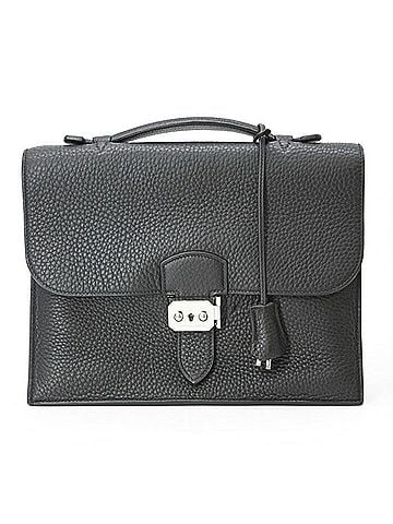 Hermès HERMES Sac à Dépêches 27 Handbag Business Bag Taurillon Clemence Leather Black (view 2)