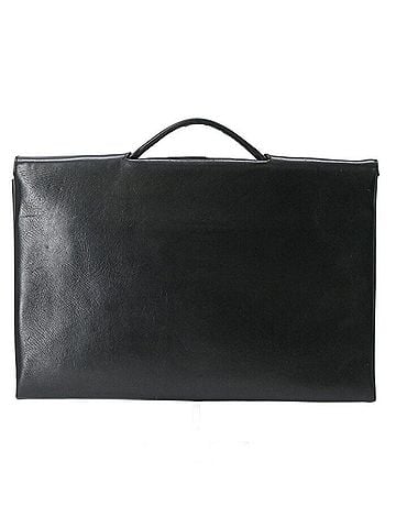 Bottega Veneta BOTTEGA VENETA Bottega Veneta Leather Document Case Handbag for Men, Black (view 2)