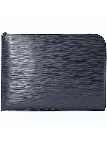 Louis Vuitton LOUIS VUITTON Pochette Jour GM Clutch Bag for Men, Navy, M64154 (view 1)