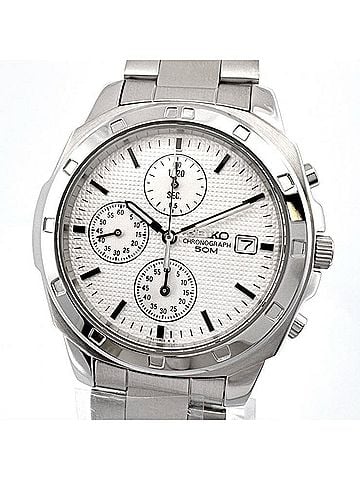 Seiko SEIKO Watch SND367PC Quartz White Men's/Boys' (view 1)