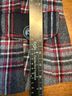 Talbots 70% Wool 30% Nylon 100% Polyester Plaid Black Gray Red Blazer Size 8 - photo 8