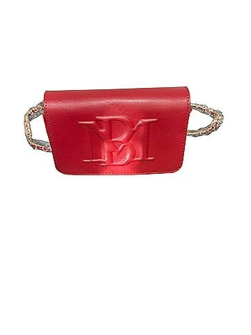Badgley Mischka Leather Clutch (view 1)