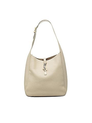 Saint Laurent Saint Laurent YSL logo LE 5A 7 one-shoulder bag 753837 White leather Women's SAINT LAURENT (view 1)
