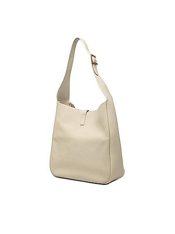 Saint Laurent Saint Laurent YSL logo LE 5A 7 one-shoulder bag 753837 White leather Women's SAINT LAURENT (view 2)