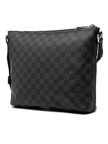 Louis Vuitton Louis Vuitton Damier Graphite Mick PM Crossbody Shoulder Bag N41211 Black Gray Leather Women's LOUIS VUITTON (view 2)