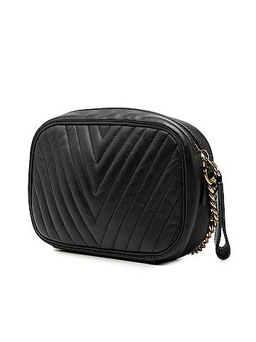 Louis Vuitton Louis Vuitton New Wave Camera Bag, Crossbody Shoulder Bag M53682, Black Leather, Women's LOUIS VUITTON (view 2)