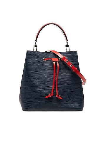 Louis Vuitton Louis Vuitton Epi NeoNoe MM Handbag Shoulder Bag 2WAY M54367 Indigo Blue Navy Red Leather Women's LOUIS VUITTON (view 1)