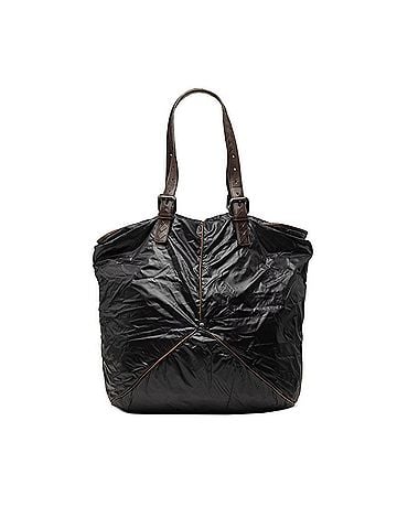 Bottega Veneta Bottega Veneta Spinnaker Tote Bag Shoulder 244898 Black Brown Nylon Leather Women's BOTTEGAVENETA (view 1)