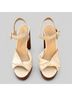 Veronica Beard Tan Ivory Heels Size 7 - photo 4