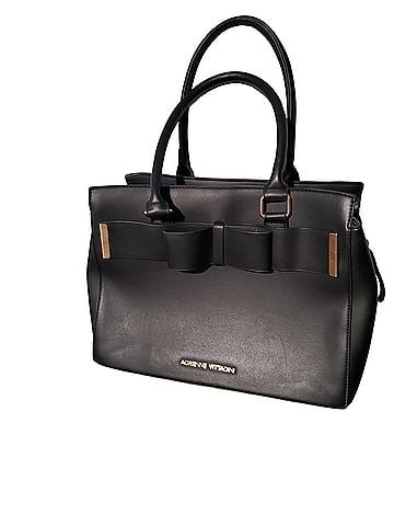 Adrienne Vittadini Leather Tote (view 1)