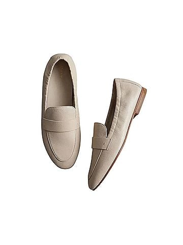Quince Italian Leather Soft Loafers Flats (view 1)