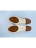 Quince 100% Leather Ivory Flats Size 9 - photo 3