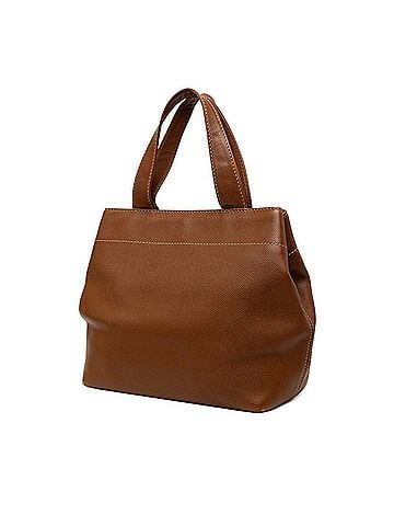 Chanel Chanel Coco Mark Turnlock Handbag Shoulder Bag 2WAY Brown Caviar Leather Women's CHANEL (view 2)