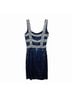 Cache 100% Polyester Blue Cocktail Dress Size 6 - photo 6