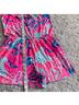 Lilly Pulitzer 100% Elastine Floral Multi Color Romper Size XS - photo 7