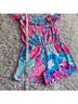 Lilly Pulitzer 100% Elastine Floral Multi Color Romper Size XS - photo 11