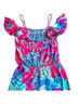Lilly Pulitzer 100% Elastine Floral Multi Color Romper Size XS - photo 1