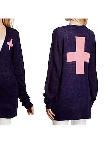 Wildfox White Label Cross Love Saves Cardigan (view 2)
