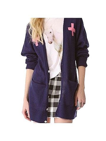 Wildfox White Label Cross Love Saves Cardigan (view 1)