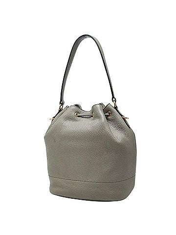 Prada Prada Logo Handbag Shoulder Bag 2WAY 1BE018 Greige Leather Women's PRADA (view 2)