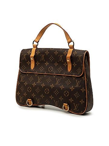 Louis Vuitton Louis Vuitton Monogram Marelle Sac aux Handbag M51158 Brown Leather Women's LOUIS VUITTON (view 2)