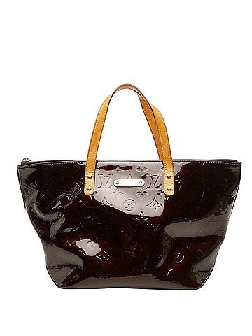 Louis Vuitton Louis Vuitton Monogram Vernis Bellevue PM Handbag M93585 Amarante Purple Patent Leather Women's LOUIS VUITTON (view 1)