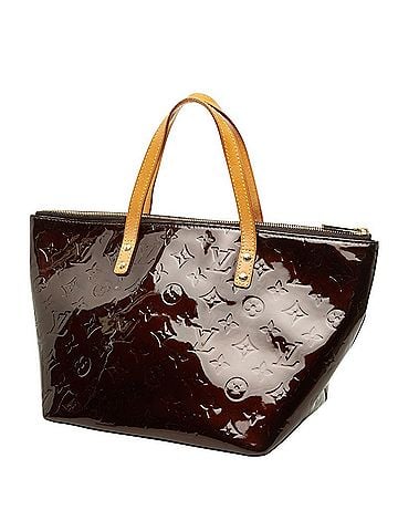 Louis Vuitton Louis Vuitton Monogram Vernis Bellevue PM Handbag M93585 Amarante Purple Patent Leather Women's LOUIS VUITTON (view 2)
