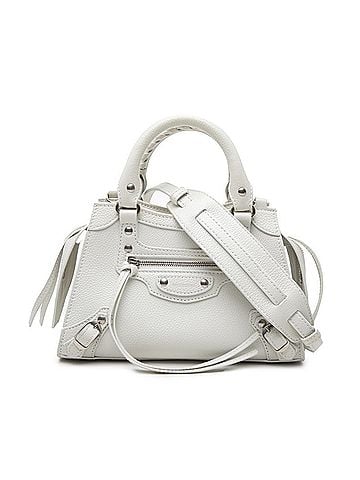 Balenciaga Balenciaga Neoclassic City Mini Handbag 2-Way Shoulder Bag 638524 White Leather Women's BALENCIAGA (view 1)