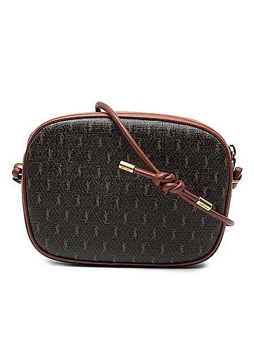 Saint Laurent Saint Laurent Le Monogram Camera Bag, Crossbody Shoulder 688699, Brown Leather, Women's. (view 1)