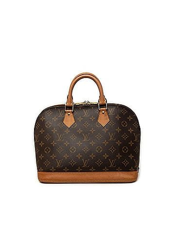 Louis Vuitton Louis Vuitton Monogram Alma PM Handbag M51130 Brown Leather Women's LOUIS VUITTON (view 1)