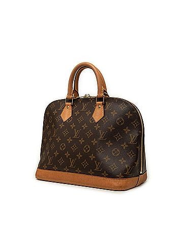 Louis Vuitton Louis Vuitton Monogram Alma PM Handbag M51130 Brown Leather Women's LOUIS VUITTON (view 2)