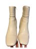 Journee Collection White Ankle Boots Size 11 - photo 6