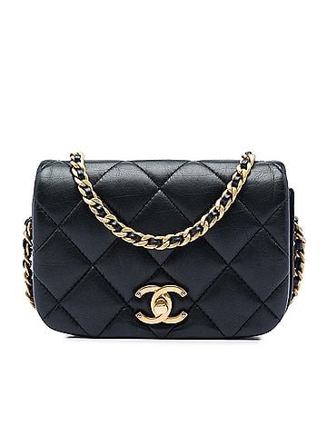 Chanel Mini Quilted Calfskin Nailed CC Flap (view 1)