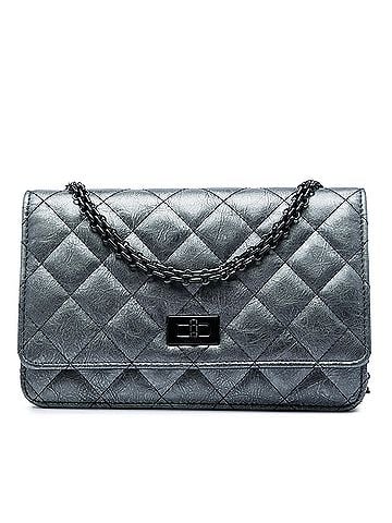 Chanel Quilted Aged Calfskin Reissue 2.55 Wallet on Chain (view 1)