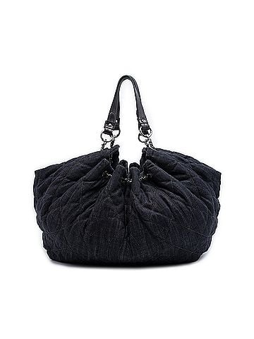 Chanel Extra Large Quilted Denim Stretch Spirit Cabas Tote (view 1)