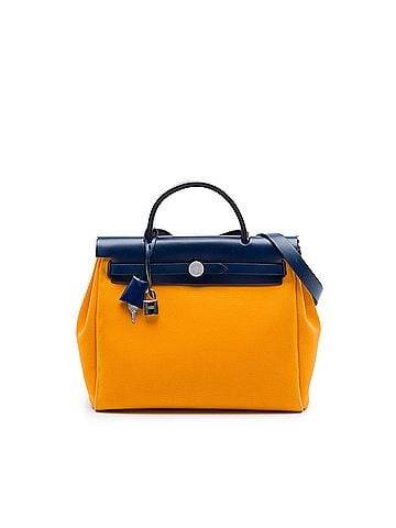 Hermès Toile Herbag Zip Retourne Verso 31 (view 1)