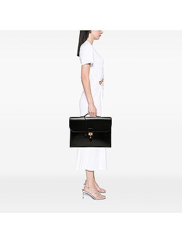 Hermès Box Calf Sac a Depeches 41 (view 2)