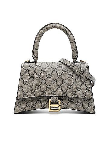 Gucci Small The Hacker Project GG Supreme Hourglass Satchel (view 1)