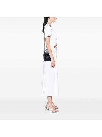 Chanel CC Quilted Caviar Top Handle Vanity with Chain (view 2)