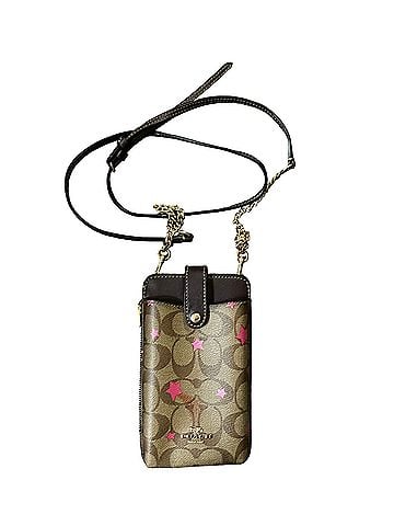 Coach Disco Star print North/South Leather Crossbody Bag (view 1)