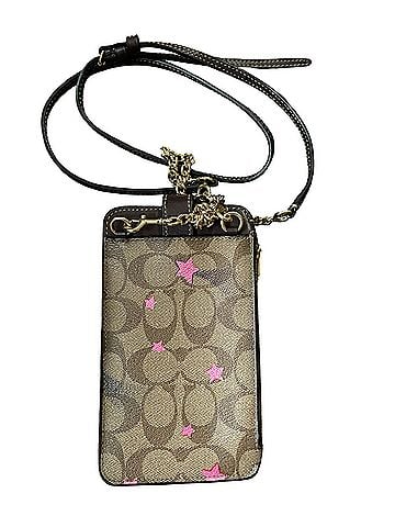 Coach Disco Star print North/South Leather Crossbody Bag (view 2)