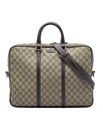 Gucci GG Supreme Business Bag (view 1)