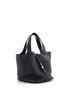 Hermès 100% Leather Black Picotin Lock Bag Clemence MM One size - photo 3