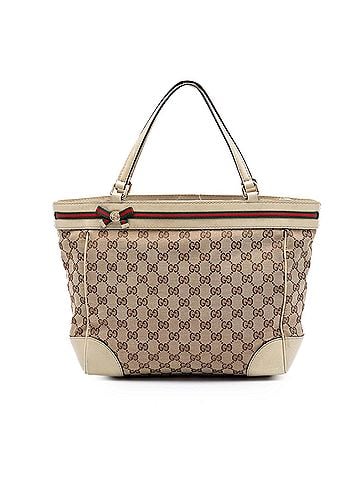 Gucci GG Canvas Web Mayfair Tote (view 1)