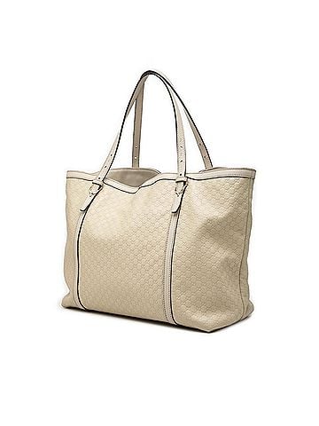 Gucci Gucci Microguccissima Tote Bag Shoulder 309613 Ivory White Leather Women's GUCCI (view 2)