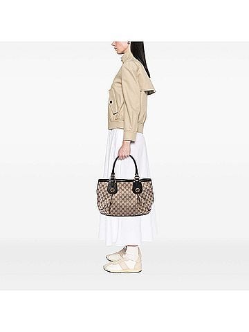 Gucci GG Canvas Scarlett Tote (view 2)